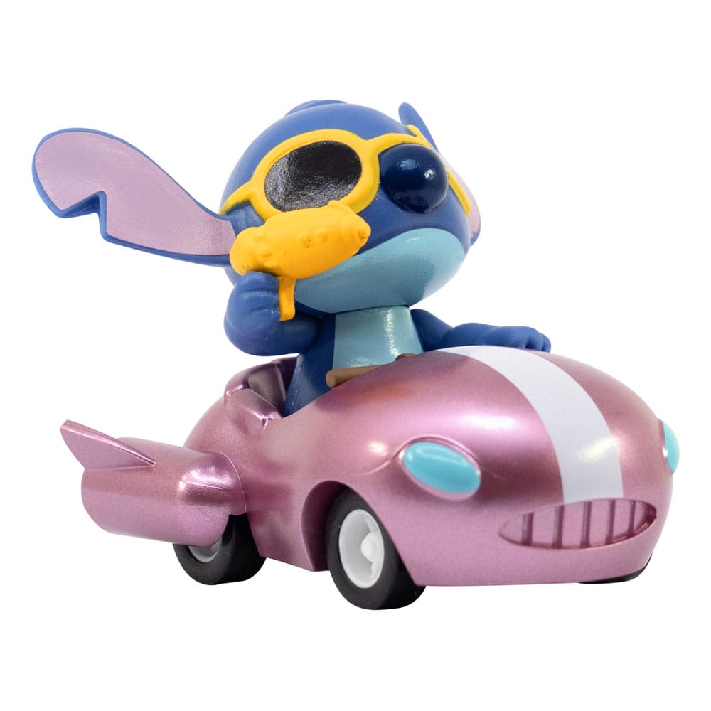 Lilo & Stitch Zoom Hero Rückzug-Fahrzeuge mit Figuren Stitch (Blind Box Ver.) Display (12)   - Preorder - ETA: 19.09.2026