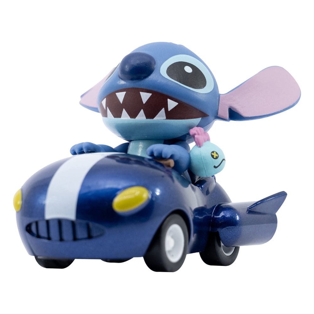 Lilo & Stitch Zoom Hero Rückzug-Fahrzeuge mit Figuren Stitch (Blind Box Ver.) Display (12)   - Preorder - ETA: 19.09.2026