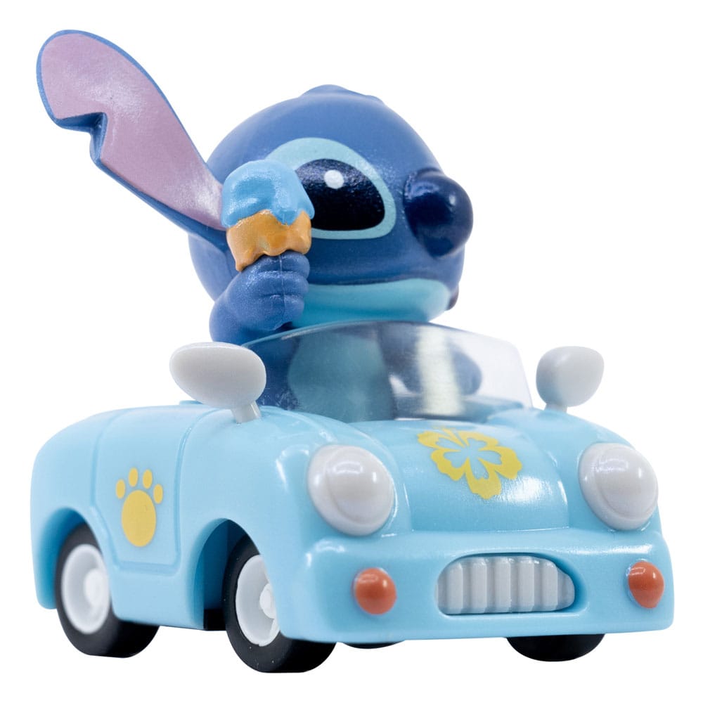 Lilo & Stitch Zoom Hero Rückzug-Fahrzeuge mit Figuren Stitch (Blind Box Ver.) Display (12)   - Preorder - ETA: 19.09.2026