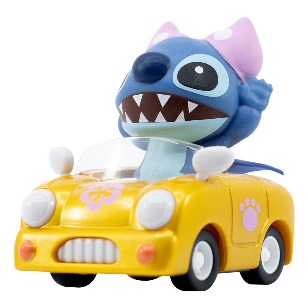 Lilo & Stitch Zoom Hero Rückzug-Fahrzeuge mit Figuren Stitch (Blind Box Ver.) Display (12)   - Preorder - ETA: 19.09.2026