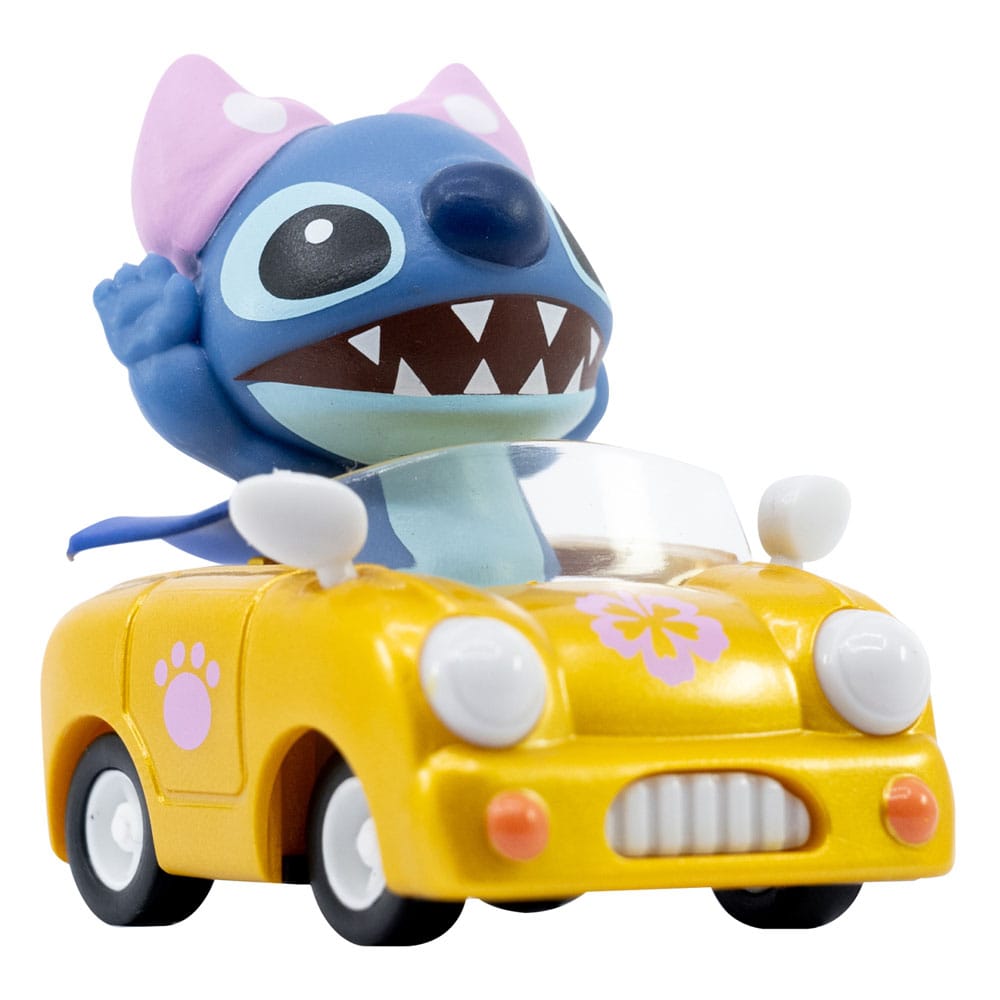 Lilo & Stitch Zoom Hero Rückzug-Fahrzeuge mit Figuren Stitch (Blind Box Ver.) Display (12)   - Preorder - ETA: 19.09.2026