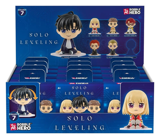 Solo Leveling Bobble Hero Wackelkopf-Figuren Series 1 Blind Box Display (12) - Preorder - ETA: 25.03.2027
