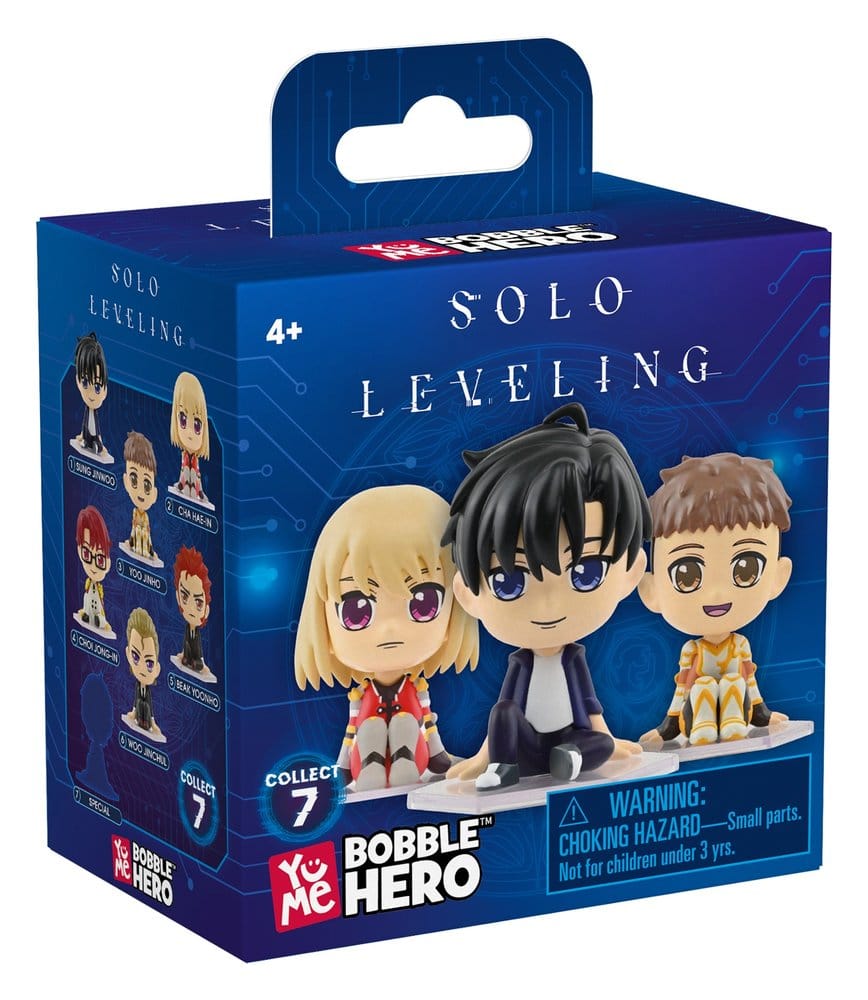 Solo Leveling Bobble Hero Wackelkopf-Figuren Series 1 Blind Box Display (12) - Preorder - ETA: 25.03.2027