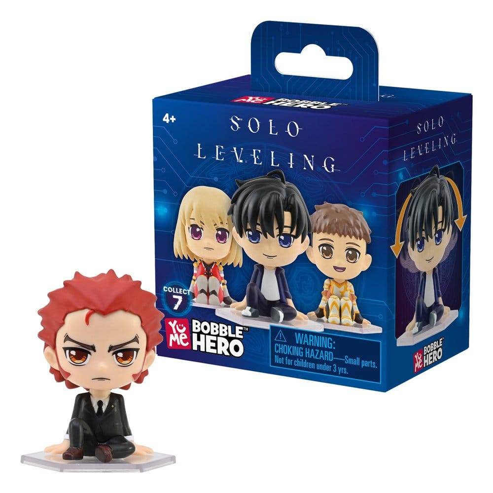Solo Leveling Bobble Hero Wackelkopf-Figuren Series 1 Blind Box Display (12) - Preorder - ETA: 25.03.2027