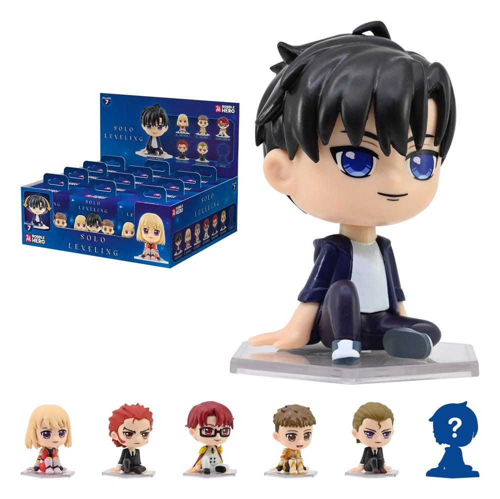 Solo Leveling Bobble Hero Wackelkopf-Figuren Series 1 Blind Box Display (12) - Preorder - ETA: 25.03.2027