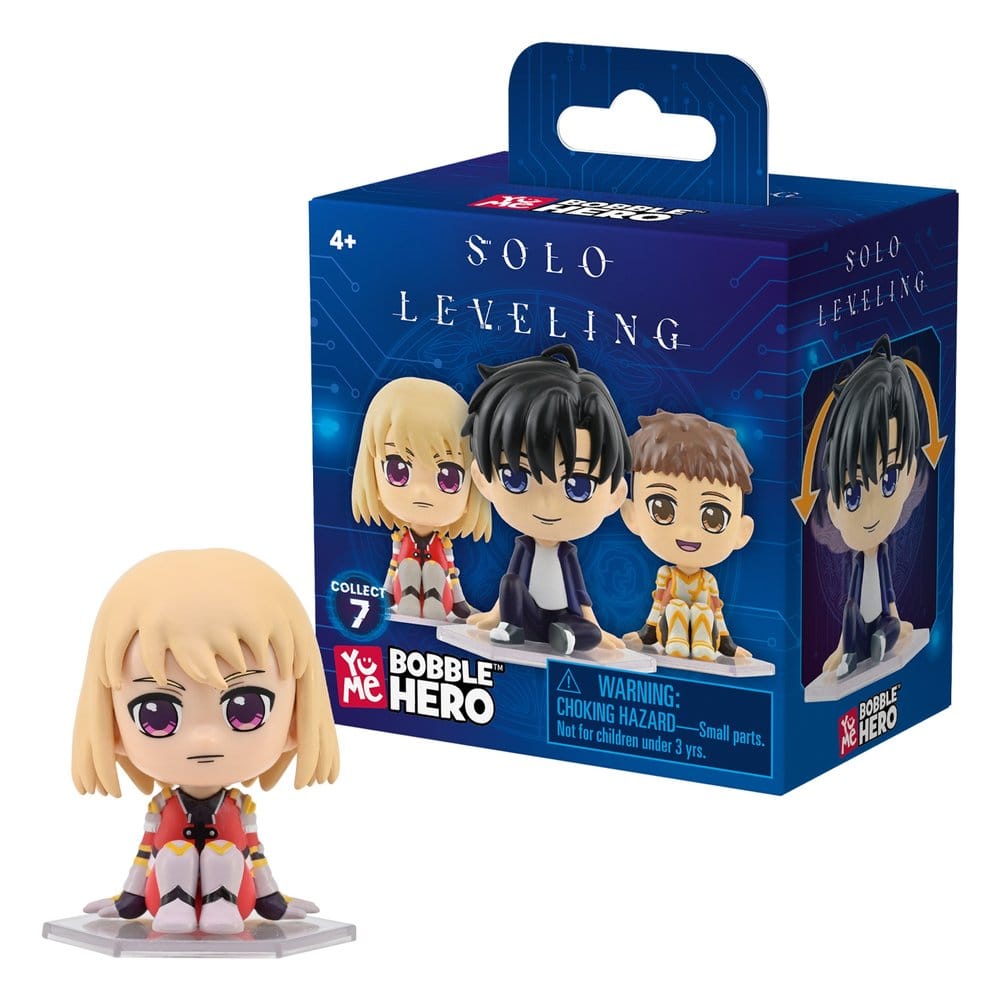 Solo Leveling Bobble Hero Wackelkopf-Figuren Series 1 Blind Box Display (12) - Preorder - ETA: 25.03.2027