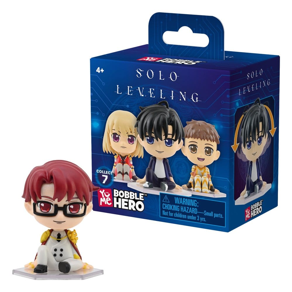 Solo Leveling Bobble Hero Wackelkopf-Figuren Series 1 Blind Box Display (12) - Preorder - ETA: 25.03.2027