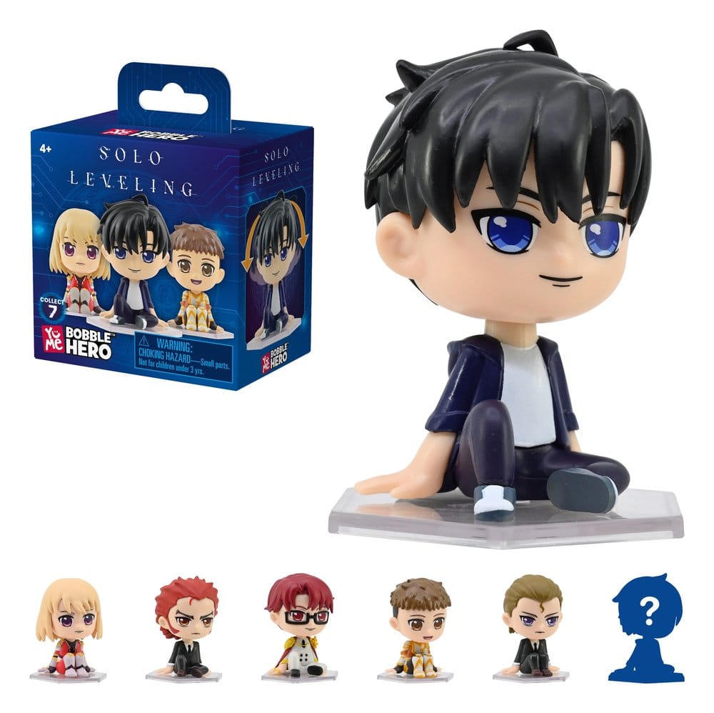 Solo Leveling Bobble Hero Wackelkopf-Figuren Series 1 Blind Box Display (12) - Preorder - ETA: 25.03.2027