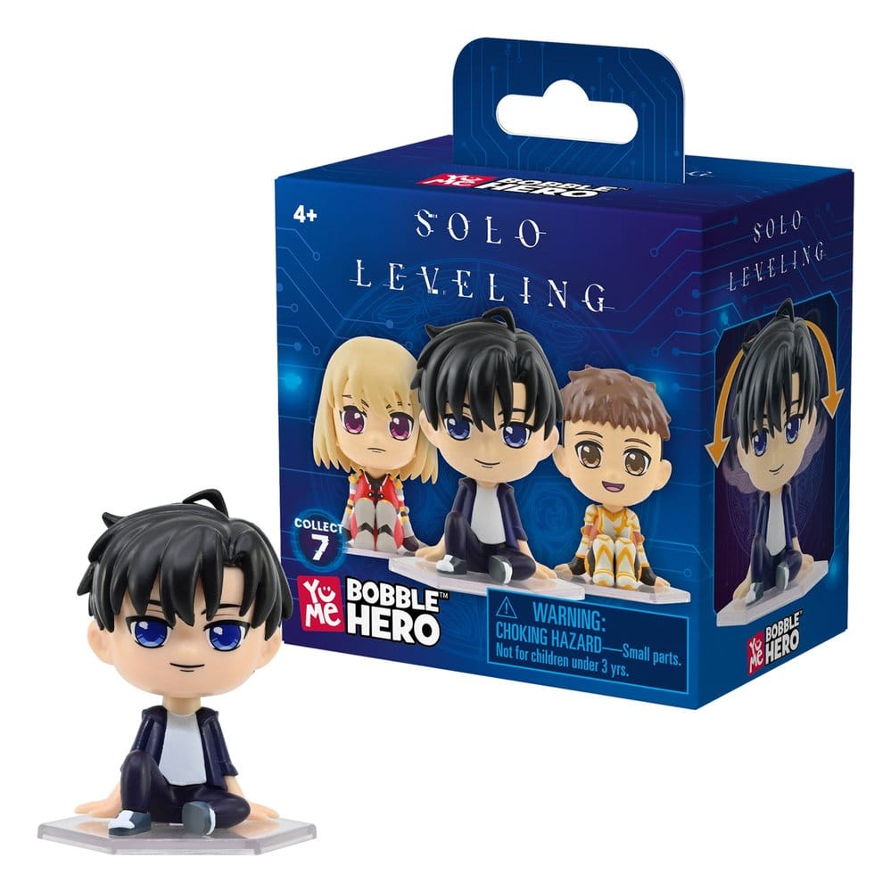 Solo Leveling Bobble Hero Wackelkopf-Figuren Series 1 Blind Box Display (12) - Preorder - ETA: 25.03.2027