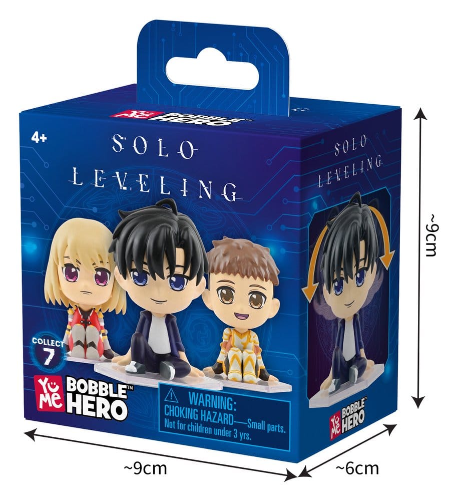 Solo Leveling Bobble Hero Wackelkopf-Figuren Series 1 Blind Box Display (12) - Preorder - ETA: 25.03.2027