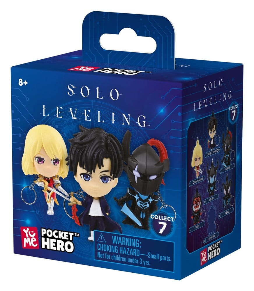 Solo Leveling Pocket Hero Schlüsselanhänger Series 1 Blind Box Display (12) - Preorder - ETA: 25.03.2027