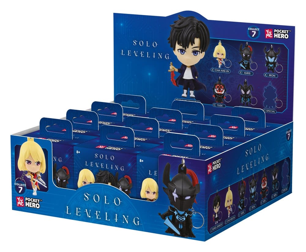 Solo Leveling Pocket Hero Schlüsselanhänger Series 1 Blind Box Display (12) - Preorder - ETA: 25.03.2027
