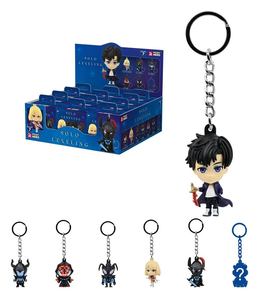 Solo Leveling Pocket Hero Schlüsselanhänger Series 1 Blind Box Display (12) - Preorder - ETA: 25.03.2027