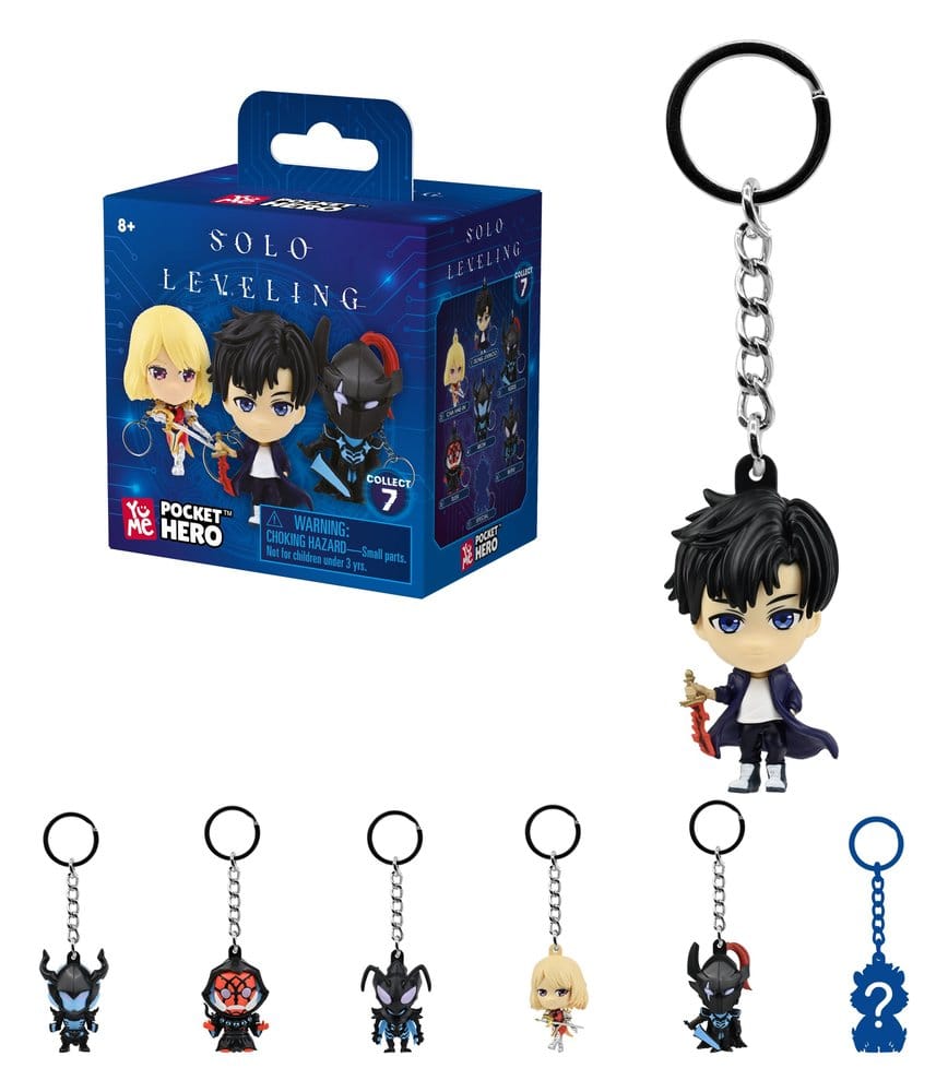 Solo Leveling Pocket Hero Schlüsselanhänger Series 1 Blind Box Display (12) - Preorder - ETA: 25.03.2027