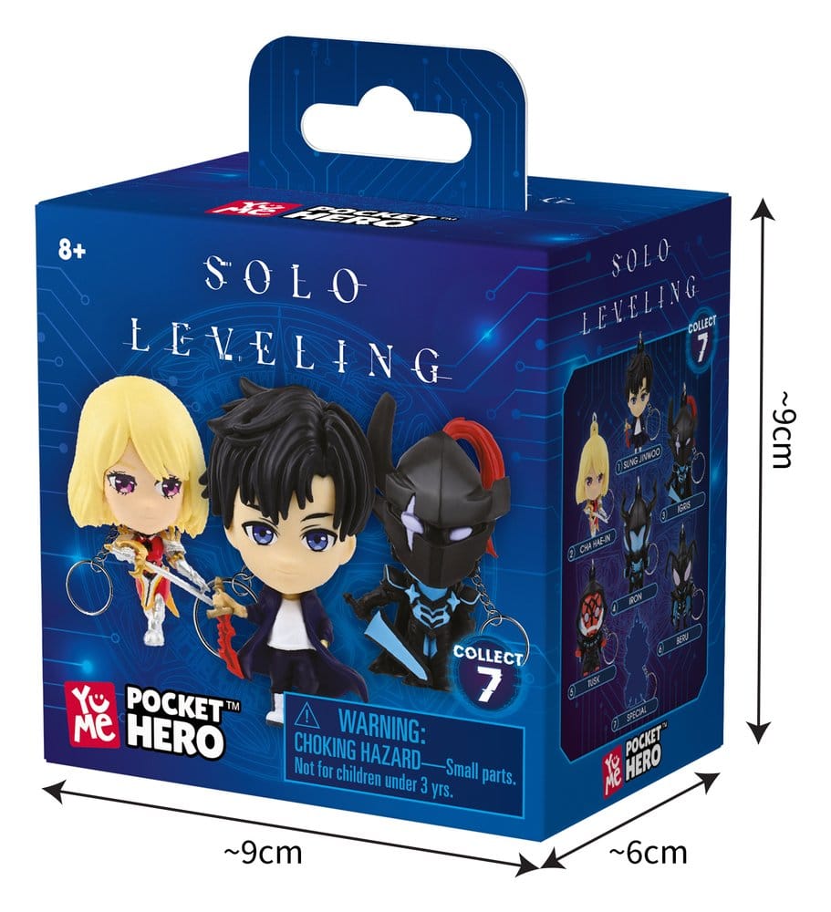 Solo Leveling Pocket Hero Schlüsselanhänger Series 1 Blind Box Display (12) - Preorder - ETA: 25.03.2027