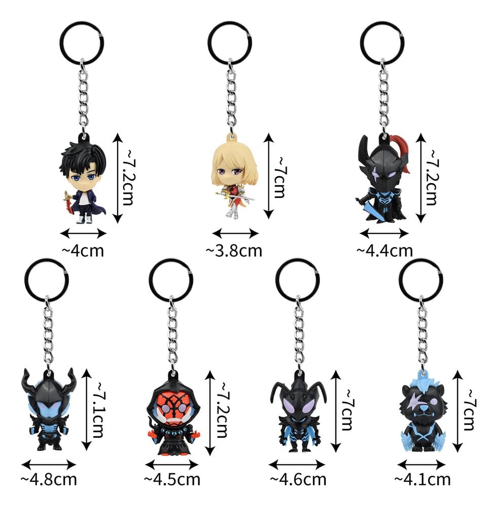 Solo Leveling Pocket Hero Schlüsselanhänger Series 1 Blind Box Display (12) - Preorder - ETA: 25.03.2027