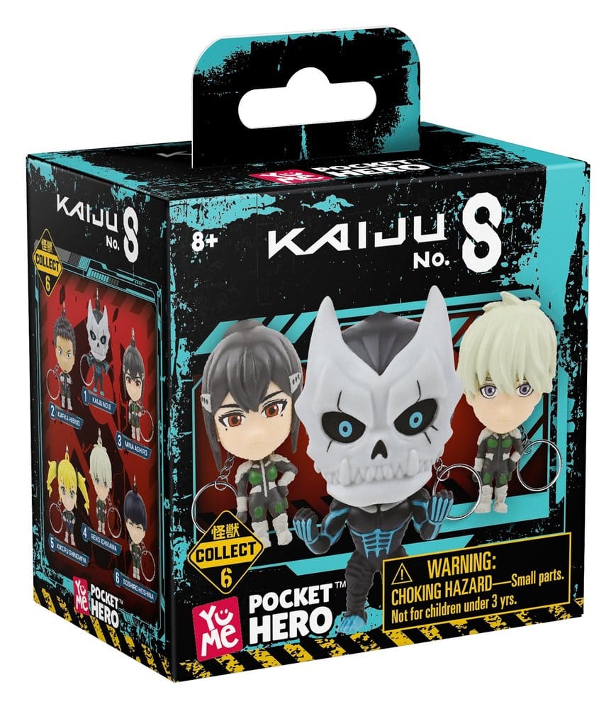 Kaiju No. 8 Pocket Hero Schlüsselanhänger Series 1 Blind Box Display (12) - Preorder - ETA: 25.03.2027