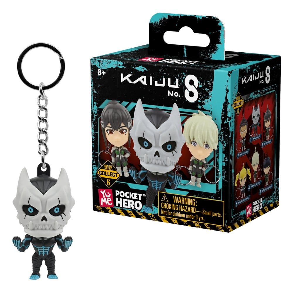 Kaiju No. 8 Pocket Hero Schlüsselanhänger Series 1 Blind Box Display (12) - Preorder - ETA: 25.03.2027