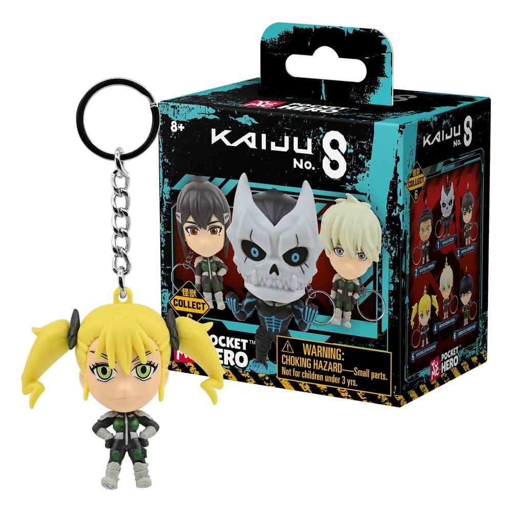 Kaiju No. 8 Pocket Hero Schlüsselanhänger Series 1 Blind Box Display (12) - Preorder - ETA: 25.03.2027