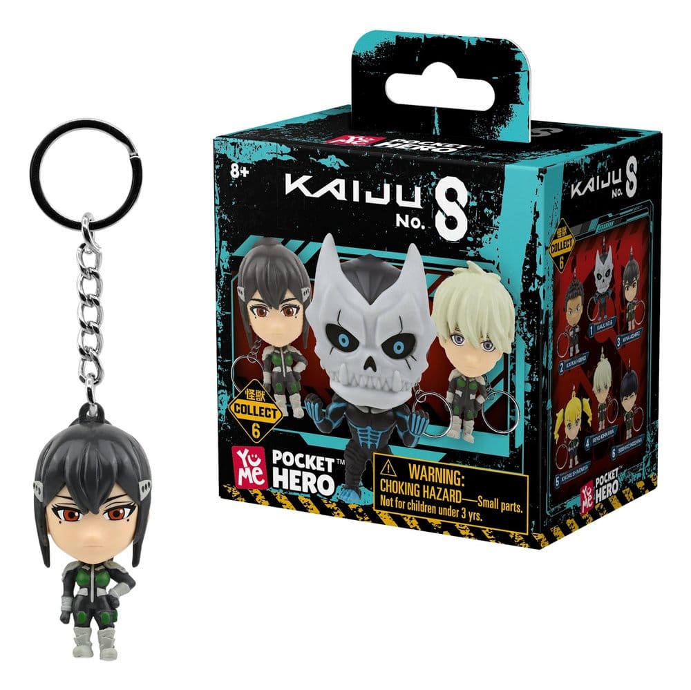 Kaiju No. 8 Pocket Hero Schlüsselanhänger Series 1 Blind Box Display (12) - Preorder - ETA: 25.03.2027