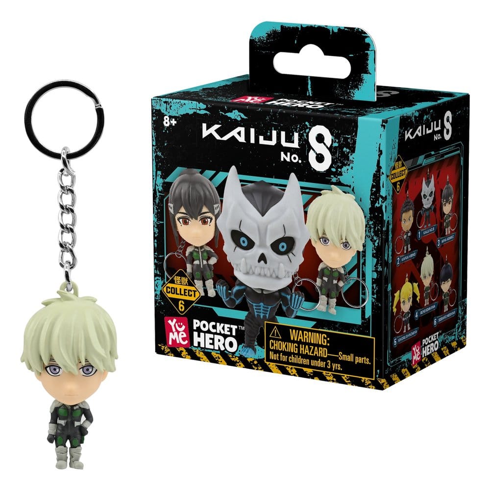 Kaiju No. 8 Pocket Hero Schlüsselanhänger Series 1 Blind Box Display (12) - Preorder - ETA: 25.03.2027